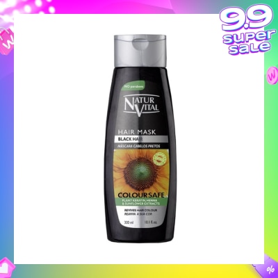 NATURVITAL Coloursafe Henna Mask (Black) 300ml