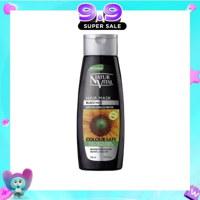 NATURVITAL - Coloursafe Henna Mask (Black) 300ml image