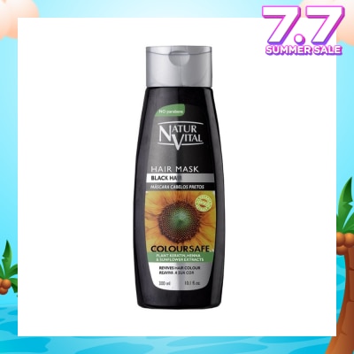 NATURVITAL Coloursafe Henna Mask (Black) 300ml