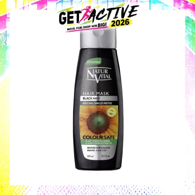 NATURVITAL - Coloursafe Henna Mask (Black) 300ml image