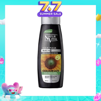 NATURVITAL - Coloursafe Henna Mask (Black) 300ml