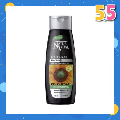 NATURVITAL Coloursafe Henna Mask (Black) 300ml