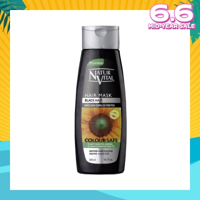NATURVITAL Coloursafe Henna Mask (Black) 300ml