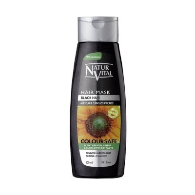 NATURVITAL Coloursafe Henna Mask (Black) 300ml