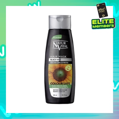 NATURVITAL Coloursafe Henna Mask (Black) 300ml