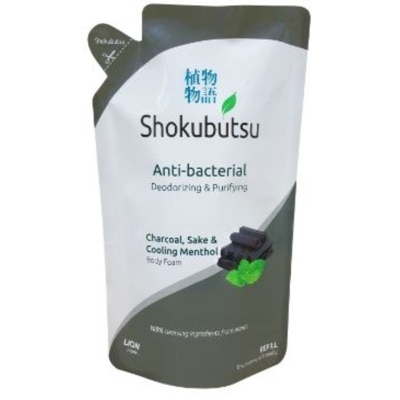 SHOKUBUTSU Anti-bacterial Body Foam- Deodorizing & Purifying 600ml