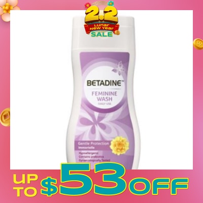 BETADINE® Feminine Wash Gentle Protection Liquid 250ml