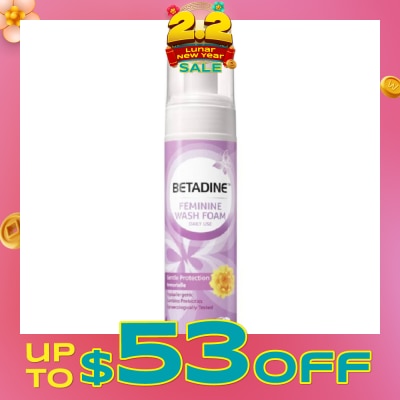 BETADINE® Feminine Wash Gentle Protection Foam 200ml