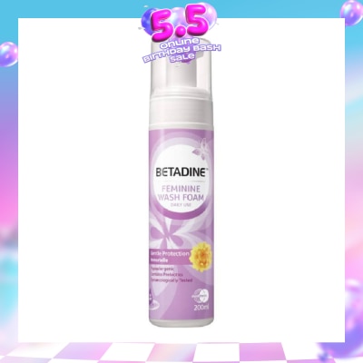 BETADINE® - Feminine Wash Gentle Protection Foam 200ml