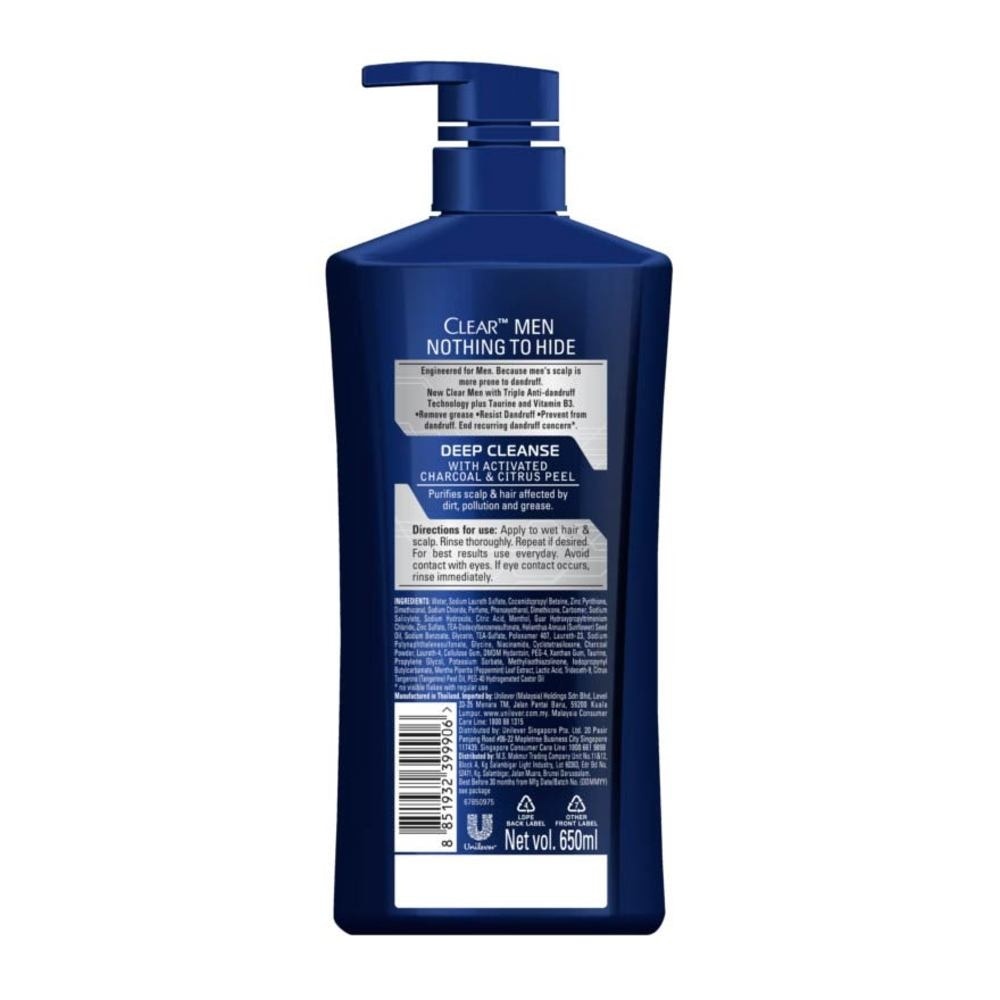 Men Deep Cleanse Shampoo 650ml