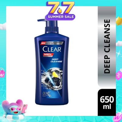 CLEAR - Men Deep Cleanse Shampoo 650ml