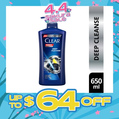 CLEAR - Men Deep Cleanse Shampoo 650ml