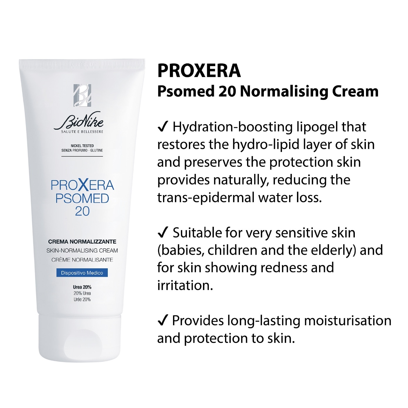 Proxera Psomed 20 Skin-Normalising Cream 200ml