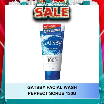 GATSBY - Facial Wash Perfect Scrub 130g