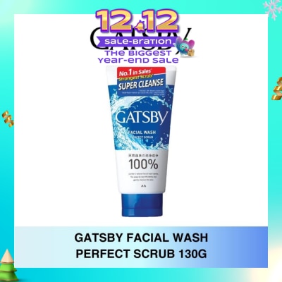 GATSBY Facial Wash Perfect Scrub 130g