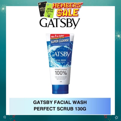 GATSBY - Facial Wash Perfect Scrub 130g