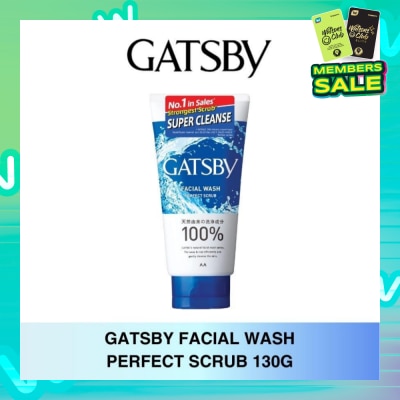 GATSBY Facial Wash Perfect Scrub 130g