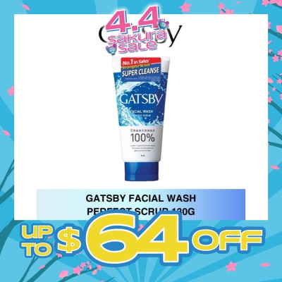 GATSBY - Facial Wash Perfect Scrub 130g