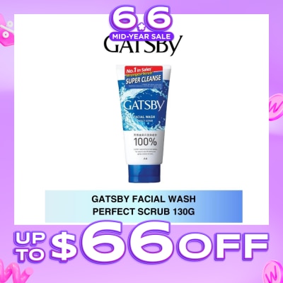GATSBY - Facial Wash Perfect Scrub 130g