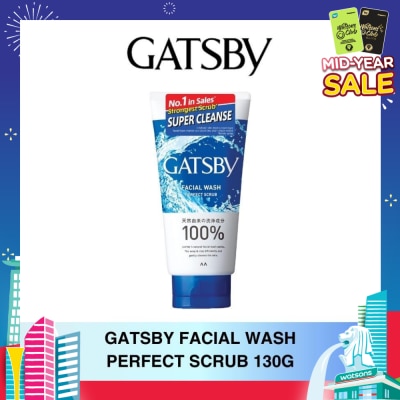 GATSBY Facial Wash Perfect Scrub 130g