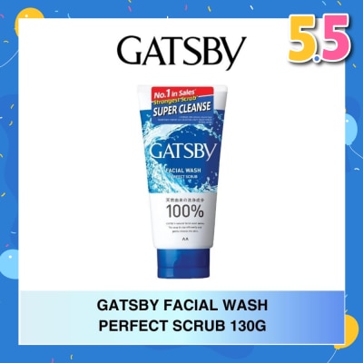 GATSBY Facial Wash Perfect Scrub 130g