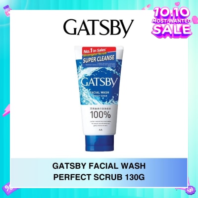 GATSBY Facial Wash Perfect Scrub 130g