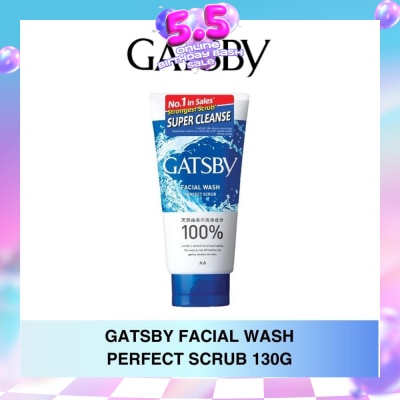 GATSBY - Facial Wash Perfect Scrub 130g