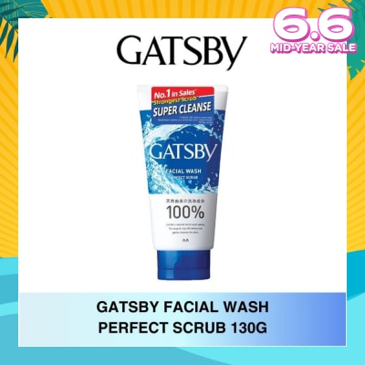 GATSBY Facial Wash Perfect Scrub 130g