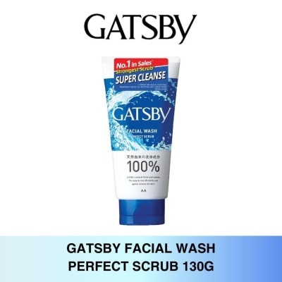 GATSBY Facial Wash Perfect Scrub 130g