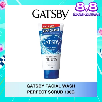 GATSBY Facial Wash Perfect Scrub 130g
