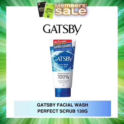 GATSBY - Facial Wash Perfect Scrub 130g