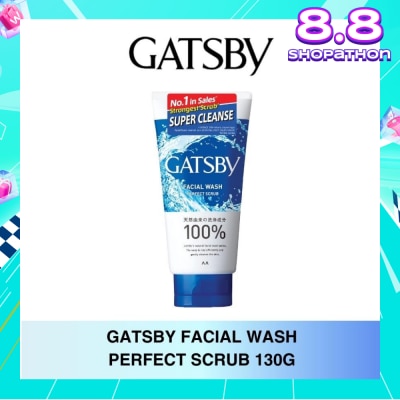 GATSBY Facial Wash Perfect Scrub 130g