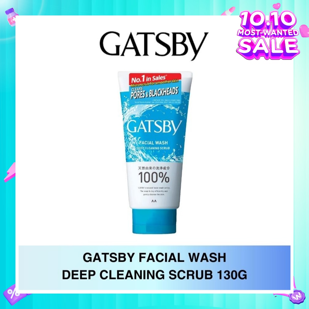 Facial Wash Deep Cleaning Scrub 130g