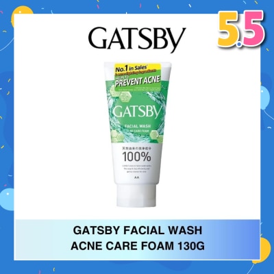 GATSBY Facial Wash Acne Care Foam 130g