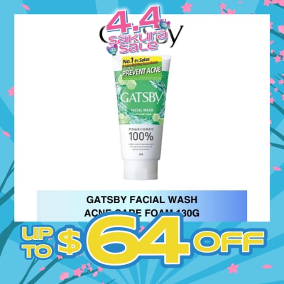 GATSBY - Facial Wash Acne Care Foam 130g