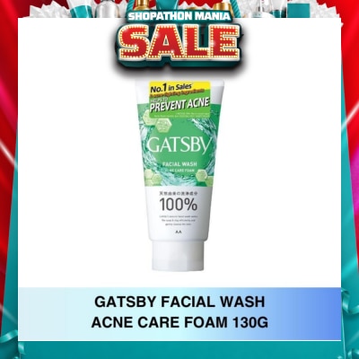 GATSBY - Facial Wash Acne Care Foam 130g