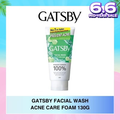GATSBY Facial Wash Acne Care Foam 130g