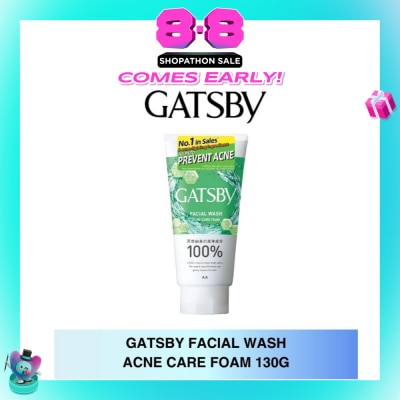GATSBY - Facial Wash Acne Care Foam 130g