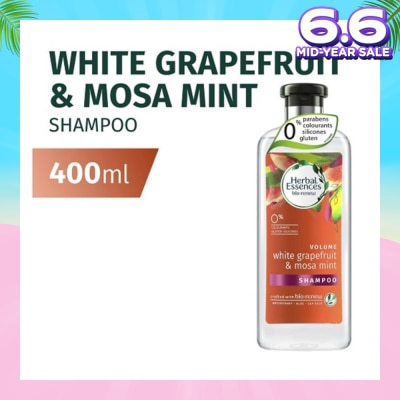 HERBAL ESSENCES Herbal Essences Volume White Grapefruit & Mosa Mint Shampoo 400ml