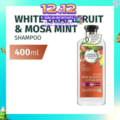 HERBAL ESSENCES Herbal Essences Volume White Grapefruit & Mosa Mint Shampoo 400ml