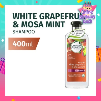 HERBAL ESSENCES Herbal Essences Volume White Grapefruit & Mosa Mint Shampoo 400ml