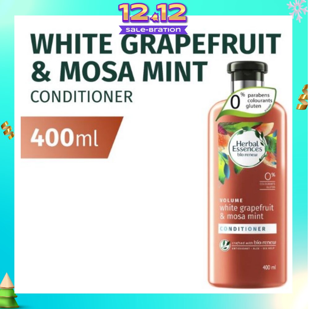 Herbal Essences Volume White Grapefruit & Mosa Mint Conditioner 400ml