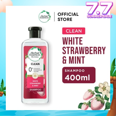 HERBAL ESSENCES Herbal Essences Clean White Strawberry & Sweet Mint Shampoo 400ml