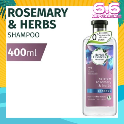 HERBAL ESSENCES Herbal Essences Moisture Rosemary & Herbs Shampoo 400ml