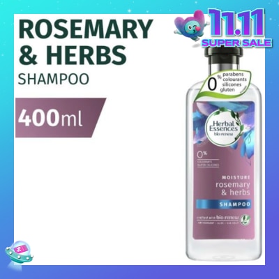 HERBAL ESSENCES Herbal Essences Moisture Rosemary & Herbs Shampoo 400ml