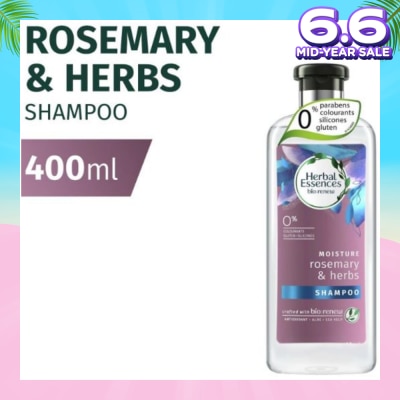 HERBAL ESSENCES Herbal Essences Moisture Rosemary & Herbs Shampoo 400ml