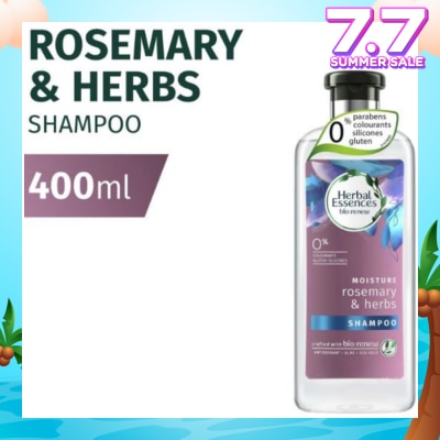 HERBAL ESSENCES Herbal Essences Moisture Rosemary & Herbs Shampoo 400ml