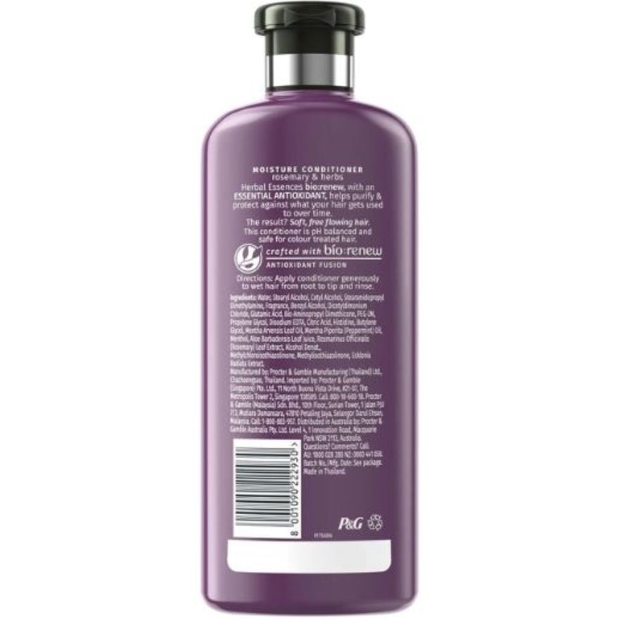 Herbal Essences Moisture Rosemary & Herbs Conditioner 400ml