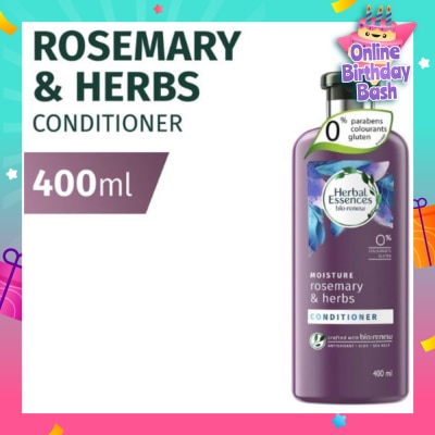 HERBAL ESSENCES Herbal Essences Moisture Rosemary & Herbs Conditioner 400ml