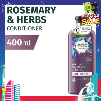 HERBAL ESSENCES Herbal Essences Moisture Rosemary & Herbs Conditioner 400ml